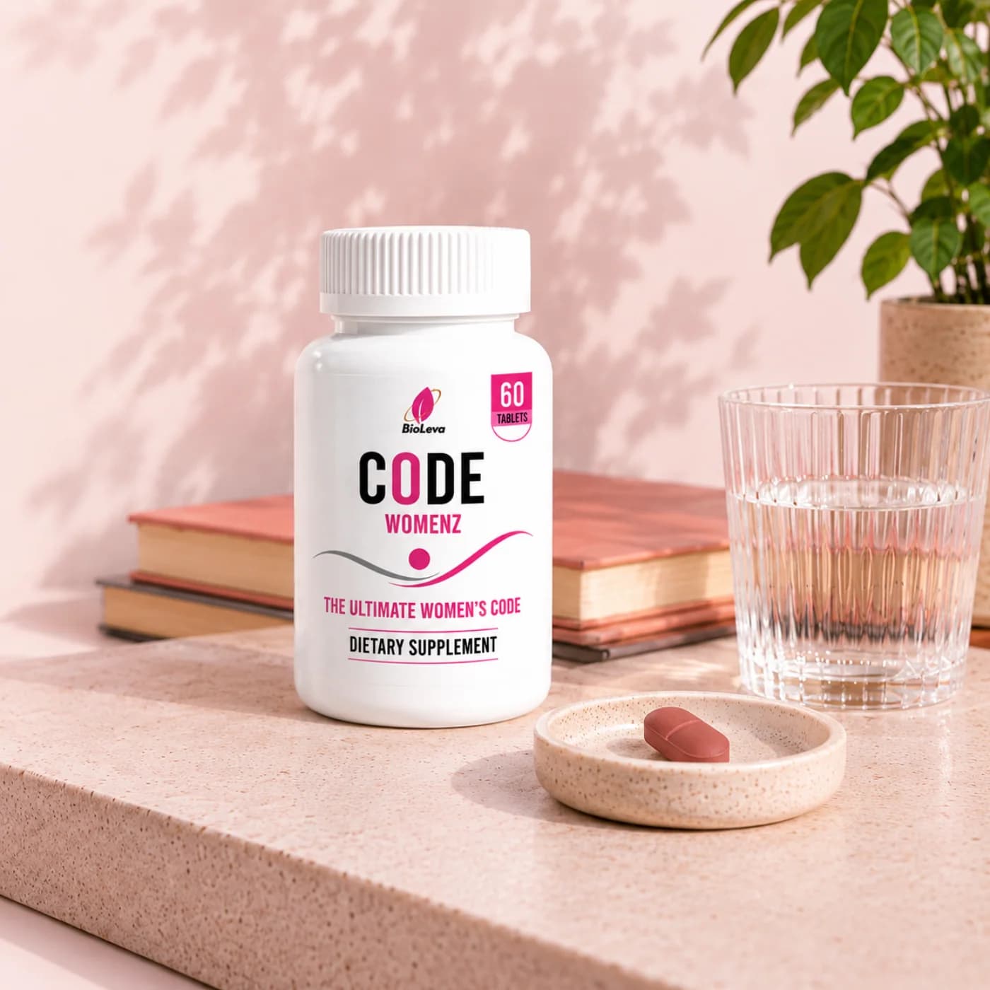 CODE WOMENZ supplement bottle