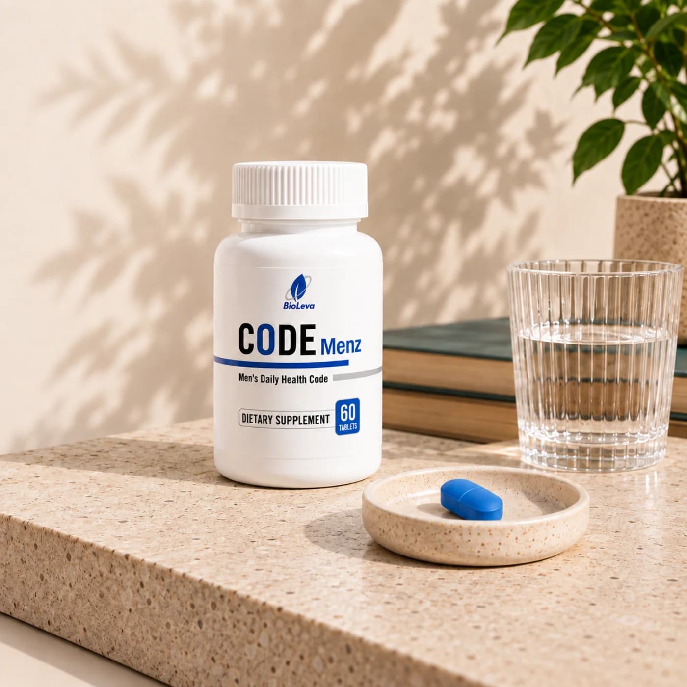 CODE MENZ supplement bottle